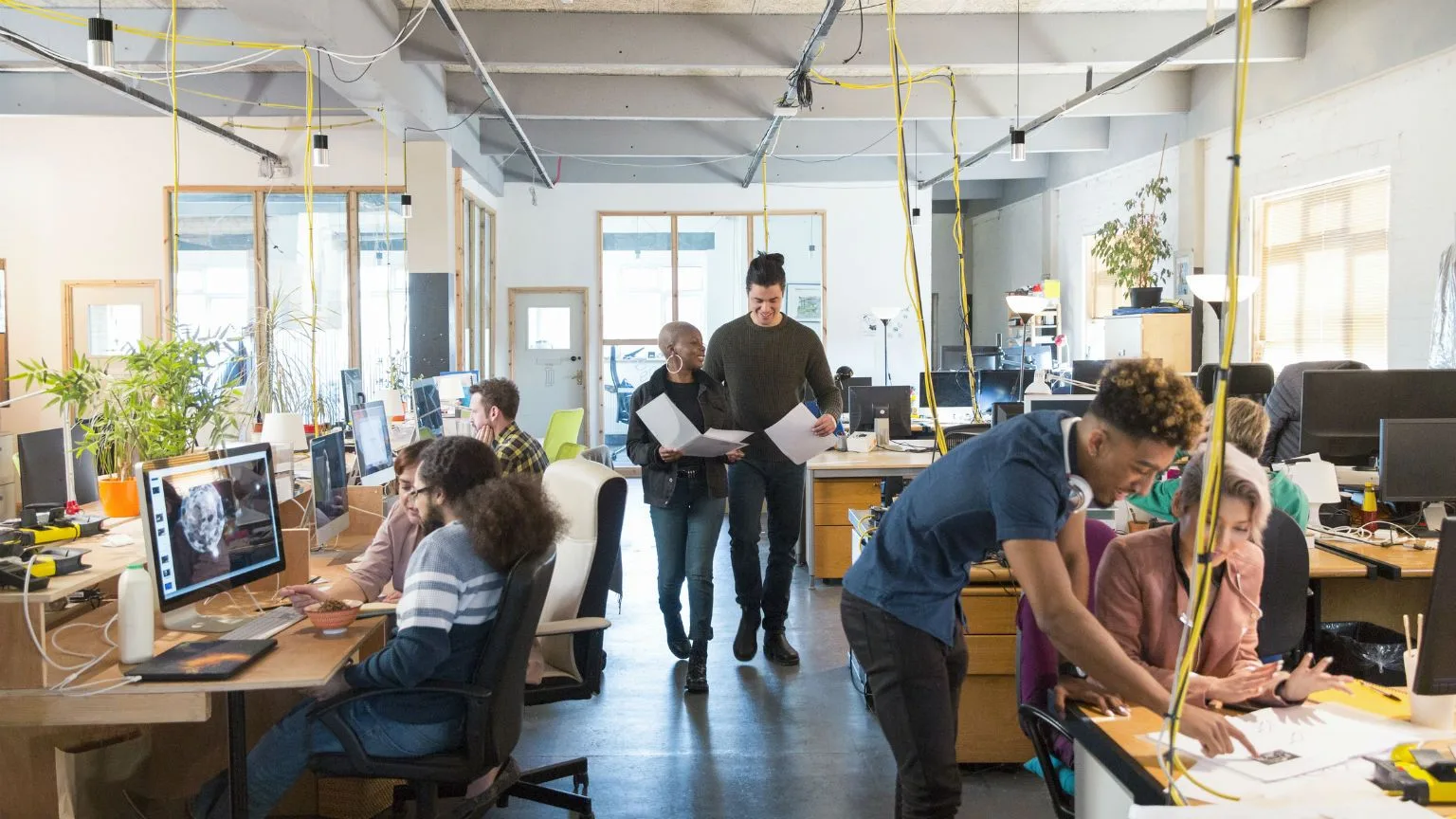 Image: Getty Images Coworking space