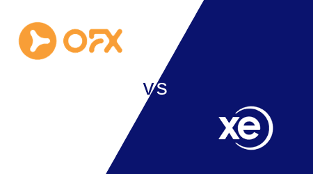 Xe vs OFX money transfers