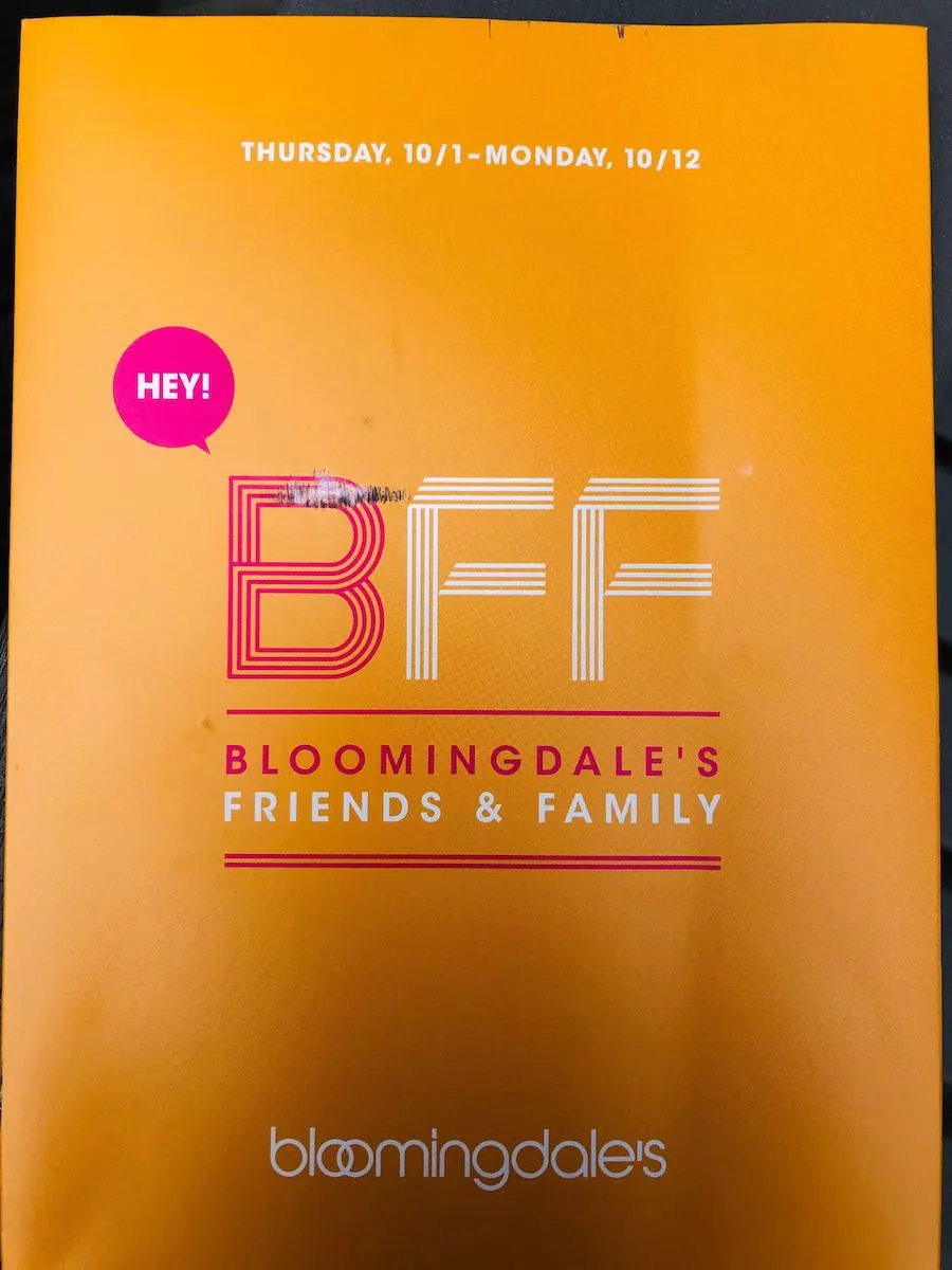 Bloomingdale's Friends and Family sale 2021