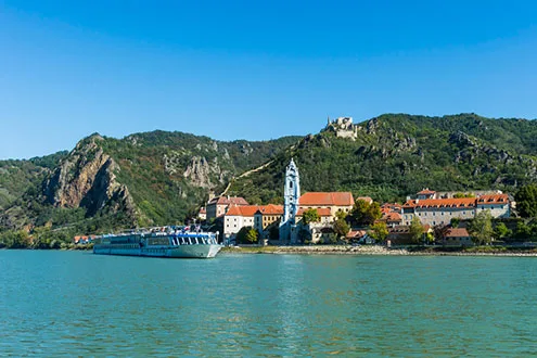 danube river village