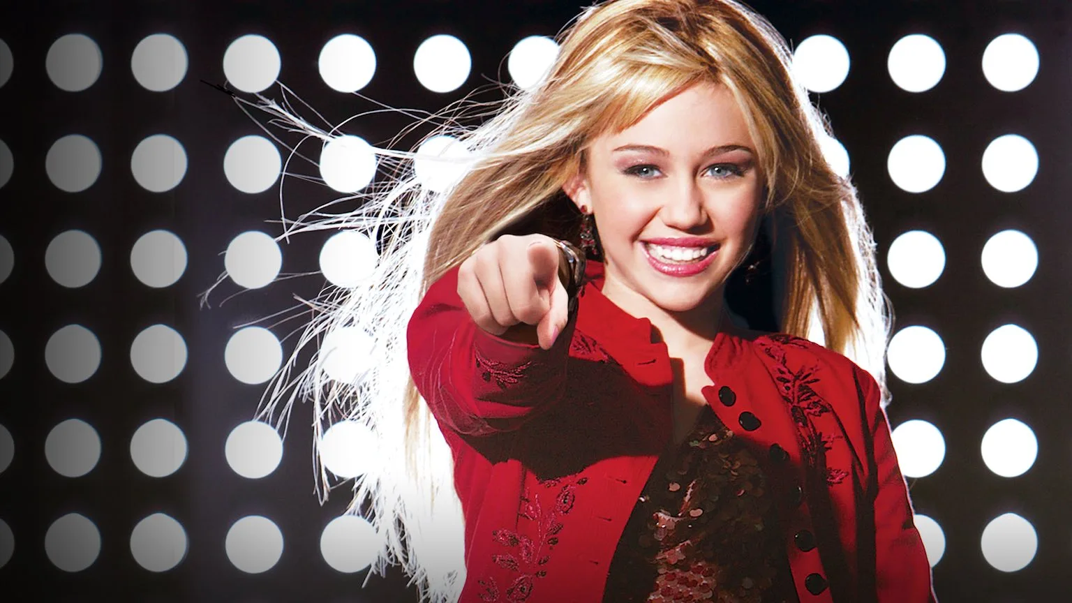 Image: Supplied Miley Cyrus as Hannah Montana