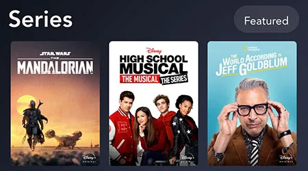 Full list of TV Shows available on Disney+