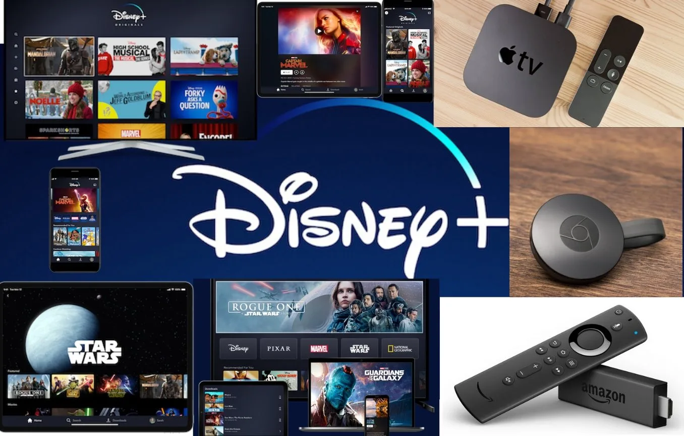Image: Supplied Disney+ list of compatible devices