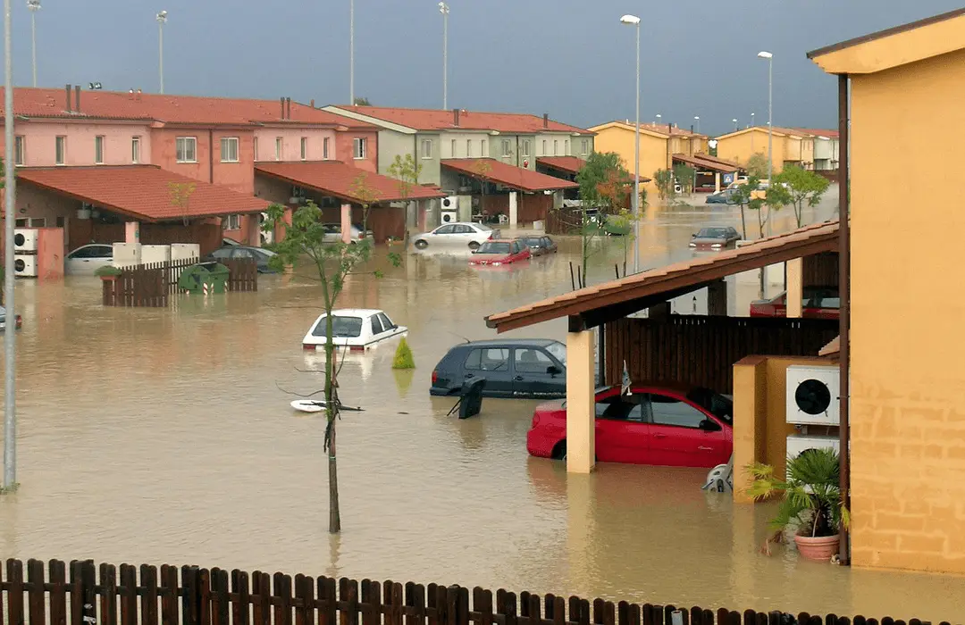 Image: Supplied flooded city