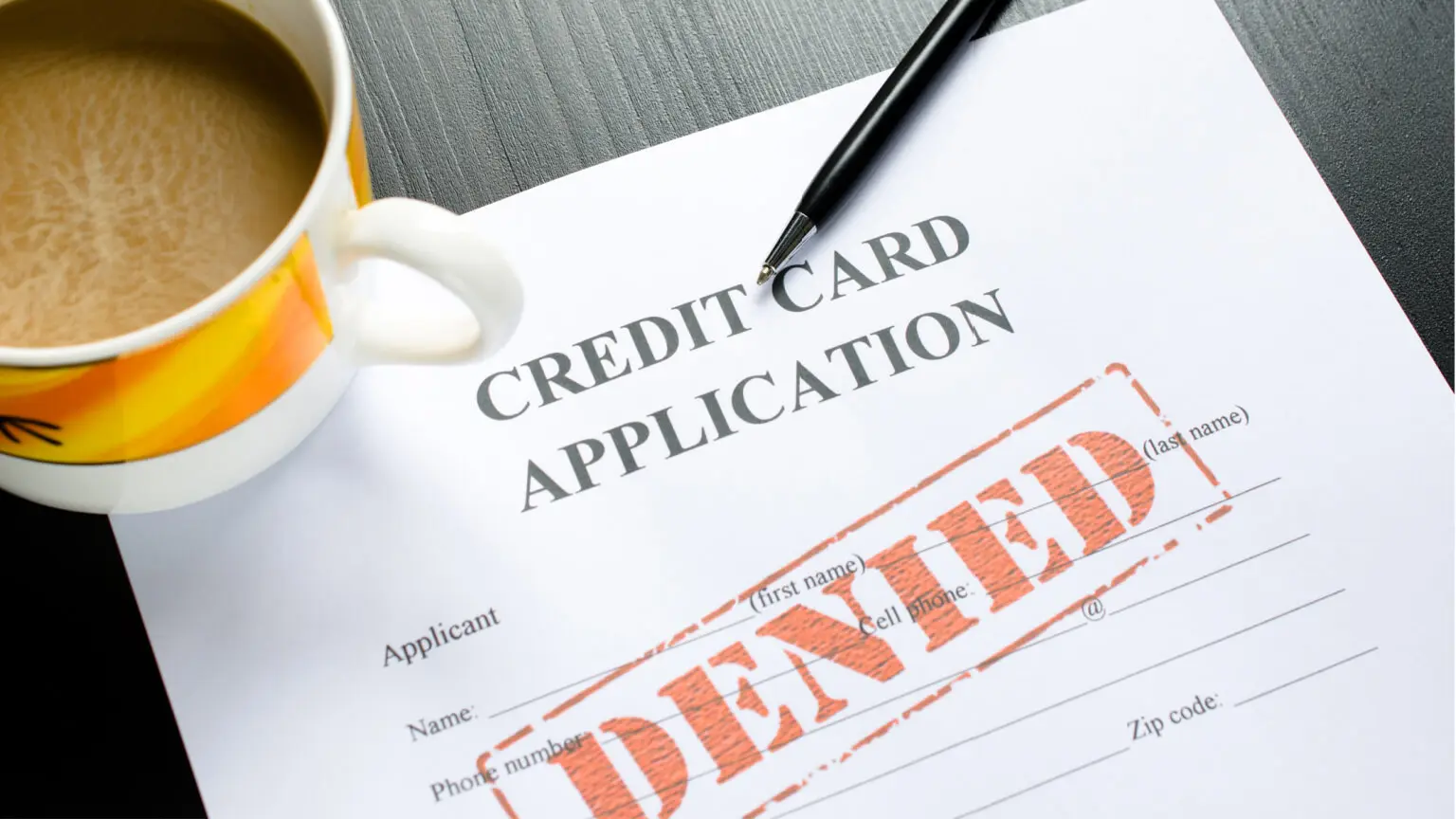 What should you do after your credit card application is denied? | finder.com