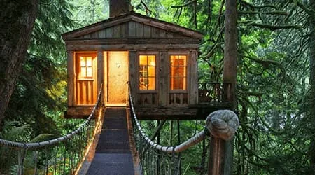 Airbnb treehouses to rent in the US