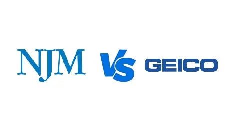 Compare NJM vs Geico car insurance