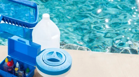 Pool cleaning services