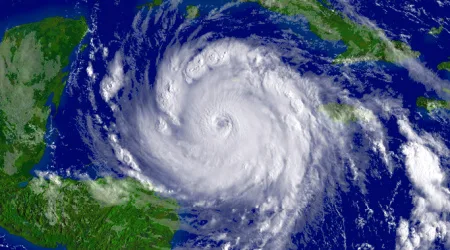 Which US states are hit most often by hurricanes?