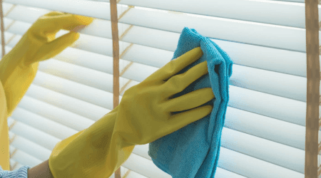 Blind cleaning services