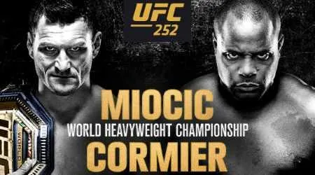 Cómo ver el UFC 252: Miocic vs Cormier 3, en vivo en España