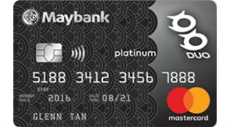 Maybank DUO Platinum Mastercard Review