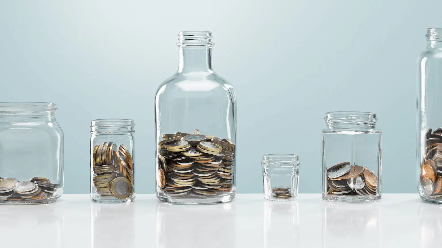 Image: Getty Images Money Jars