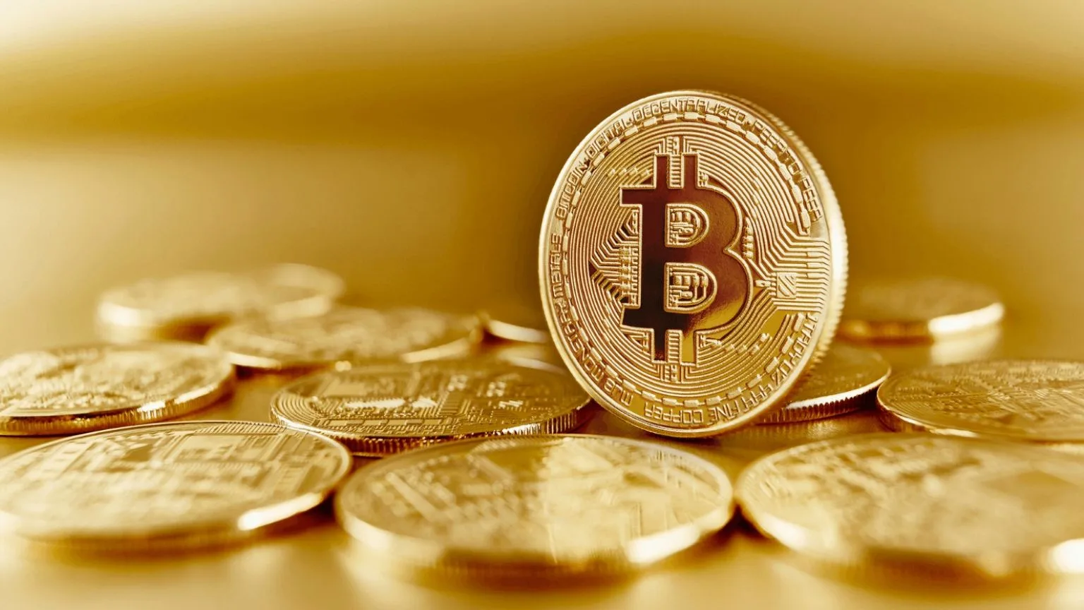 Image: Getty Images Closeup of Bitcoin cryptocurrency