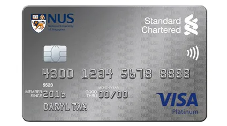 Standard Chartered NUS Alumni Platinum Credit Card Review