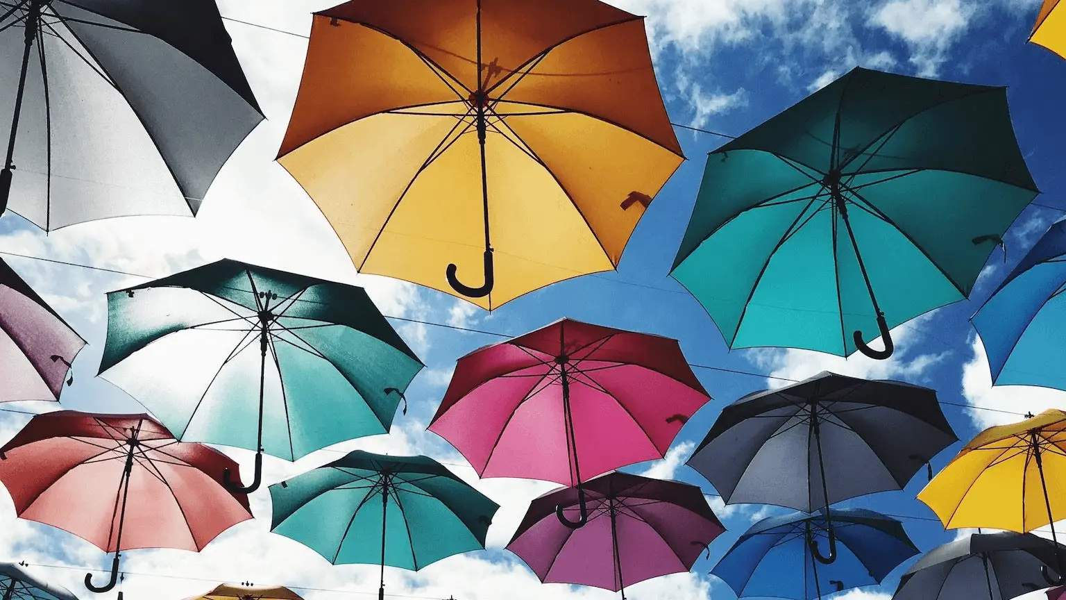 Image: Getty Images Umbrellas