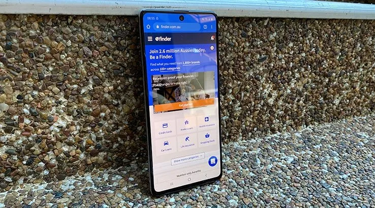 Image: Finder Samsung Galaxy A71