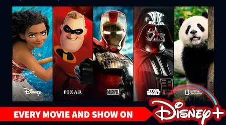 Lista completa di film e serie TV disponibili su Disney+