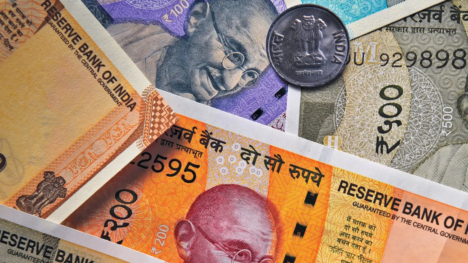 Image: Getty Images Indian currency