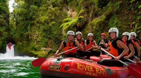 White water rafting in Rotorua and Kaituna in 2021