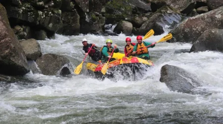 Whitewater rafting in Auckland to get your heart pumping