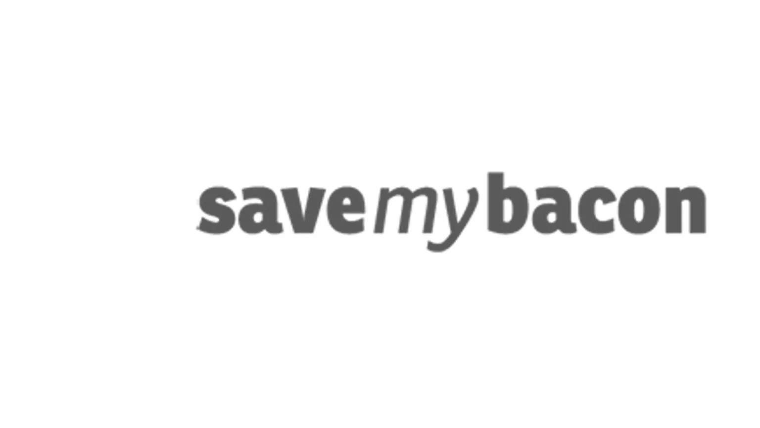 Image: Supplied save my bacon logo