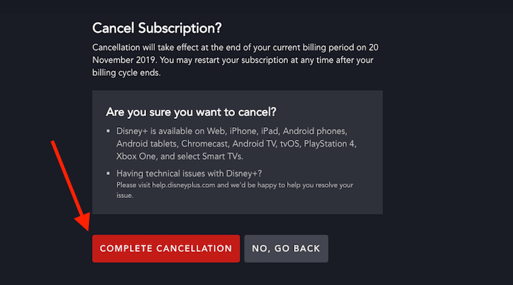How to cancel your Disney Plus subscription Finder