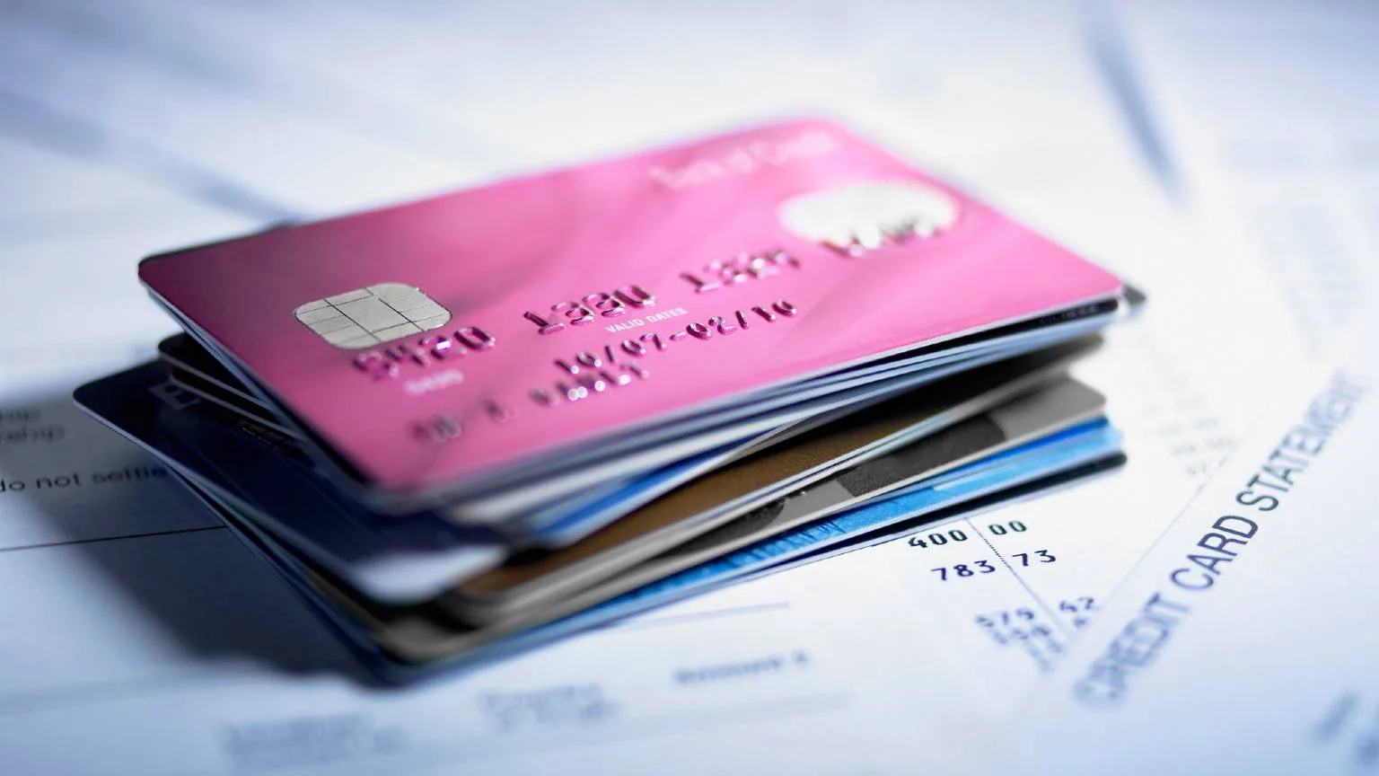 Image: Getty Images A stack of credit cards