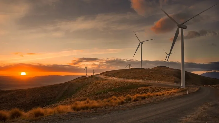 Image: Getty Images A windfarm