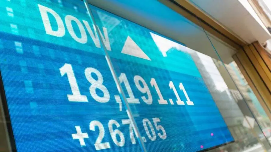 Image: Getty Images Dow Jones index