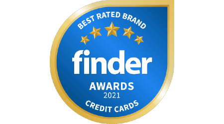 Image: Finder Finder Credit Card Awards - Winner Badge