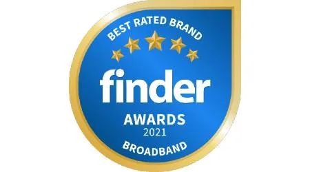 Finder Broadband Awards 2021