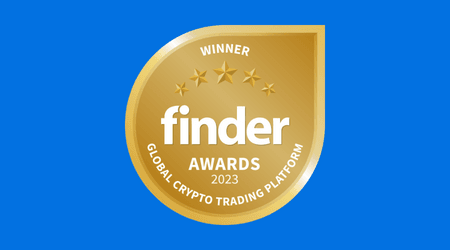 Finder Global Crypto Trading Platform Awards 2023