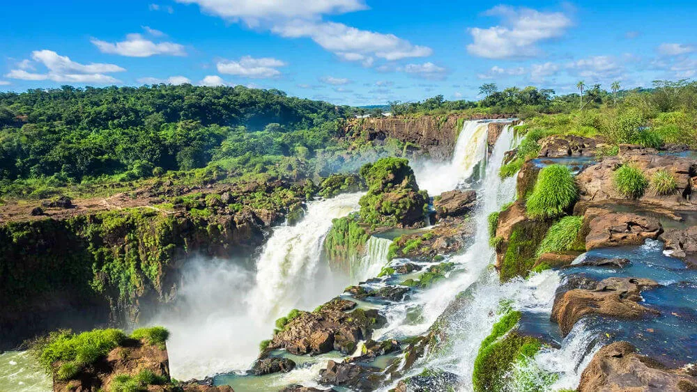 Image: Shutterstock Iguazu Falls, on the border of Argentina, Brazil, and Paraguay