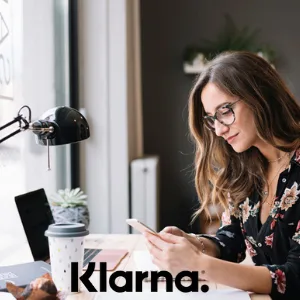 woman shopping online