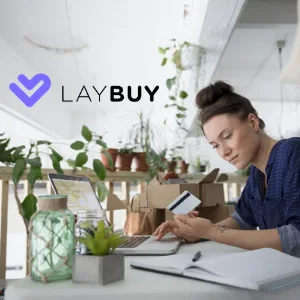 woman shopping online