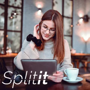 woman shopping online
