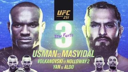 How to watch UFC 251 Usman vs Masvidal live in the UK