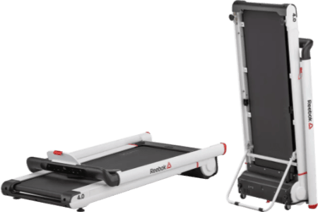 Image: Supplied Reebok I Run 4.0 folded horizontally and vertically
