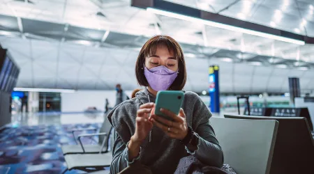 Compare unvaccinated travel tests