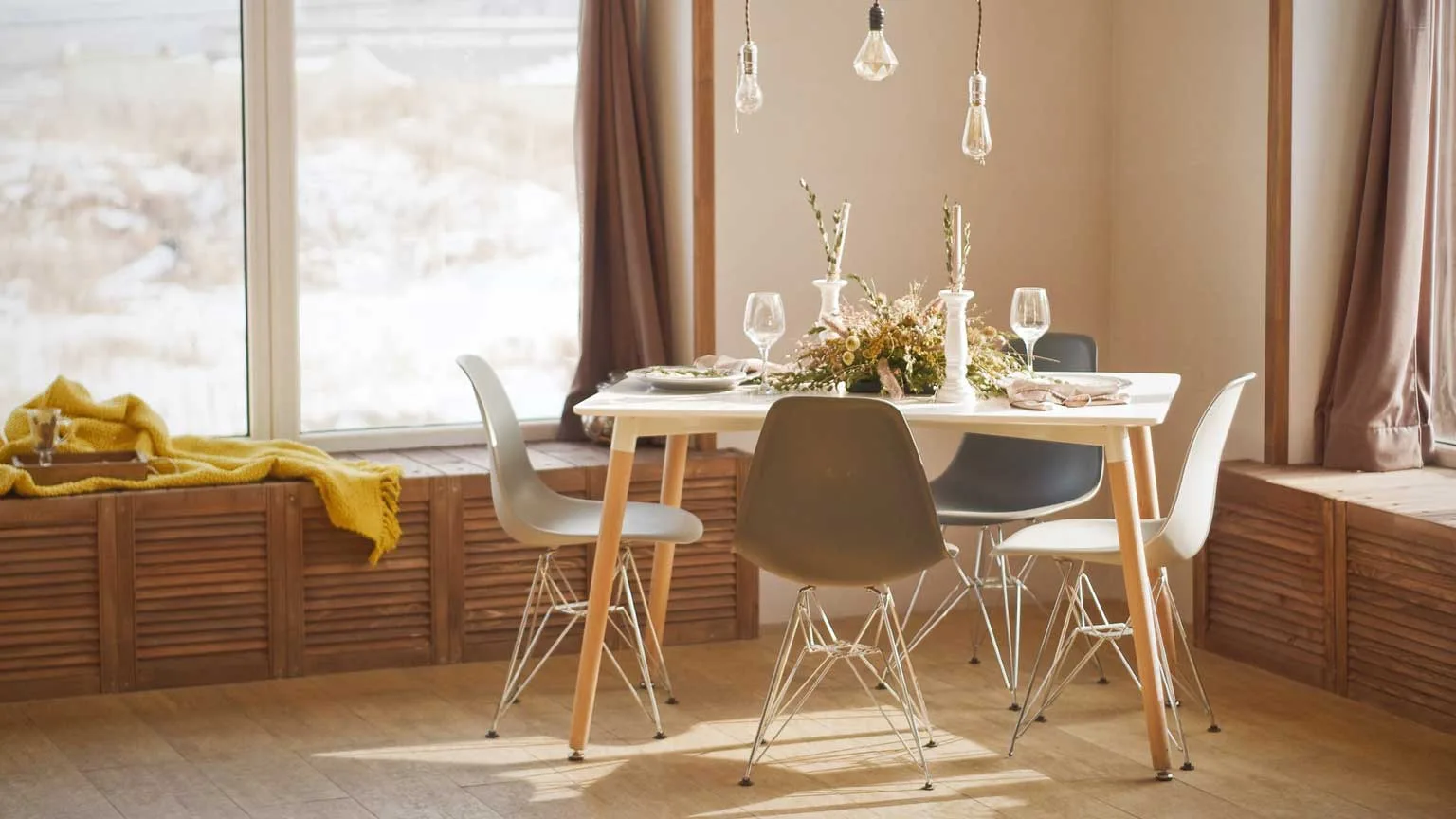Unsplash Dining table and chairs
