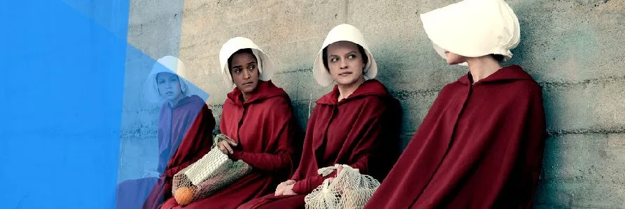 Image: Supplied The Handmaid's Tale promo image