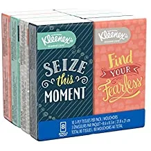 Image: Supplied Kleenex packs of tissues