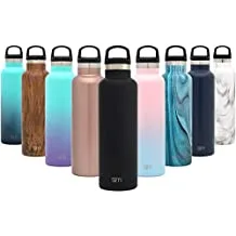 Image: Supplied Reusable metal water bottles