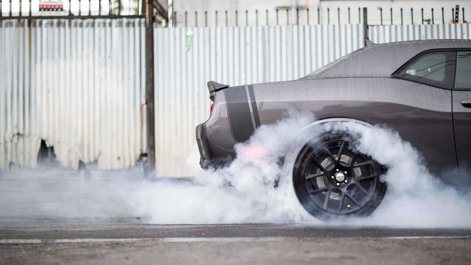 Image: Getty Images Sports Car Smoking Tires
