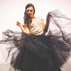 tulle maxi skirt canada