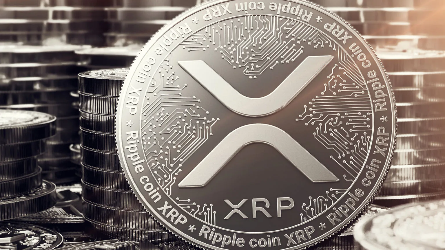 Image: Shutterstock XRP coins