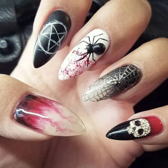 Top Halloween Nails For In 2020 From Pinterest Finder New Zealand