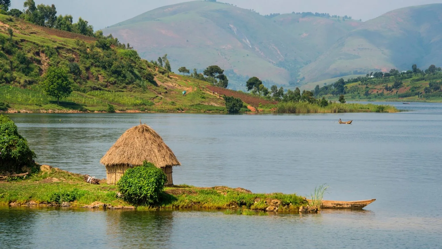 Image: Getty Images Lake Kivu in Congo DRC