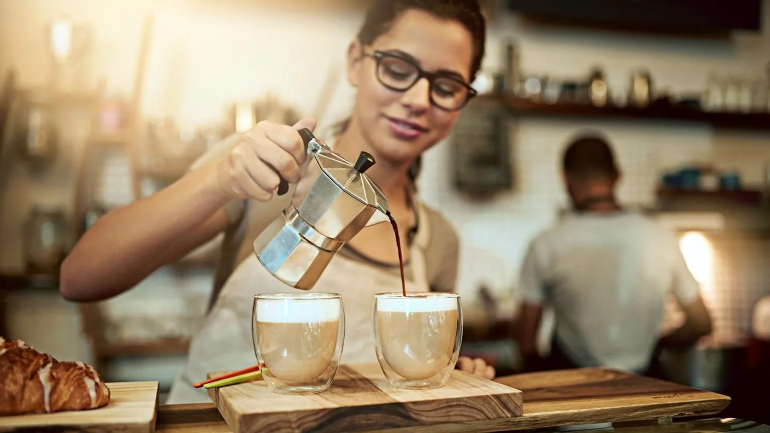 Image: Getty Images Casual worker barista